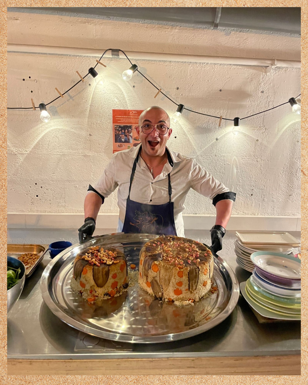 Plat préparé à la cantine